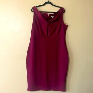 Loved Burgundy dress size 3X